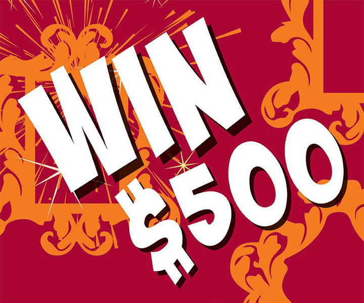 Win $500 in custom framing